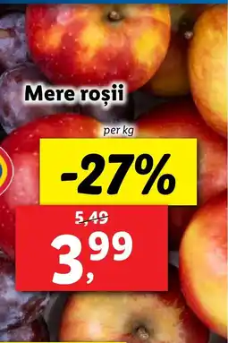 Lidl Mere roşii Ofertă