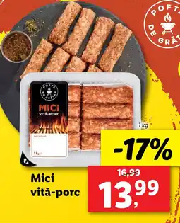 Lidl Mici vită-porc Ofertă