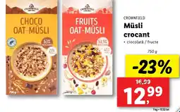 CROWNFIELD Müsli crocant