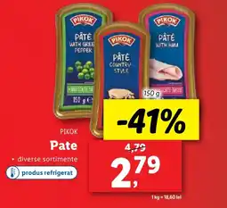 Lidl PIKOK Pate Ofertă