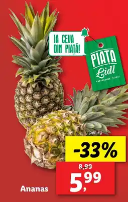 Lidl Ananas Ofertă