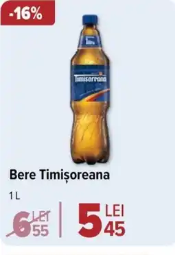 Carrefour Bere Timişoreana 1L Ofertă