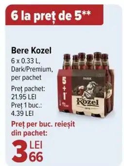 Carrefour Bere Kozel Ofertă