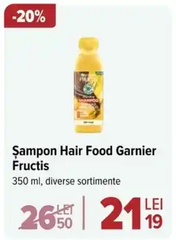 Carrefour Şampon Hair Food Garnier Fructis Ofertă