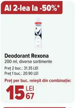 Carrefour Deodorant Rexona Ofertă