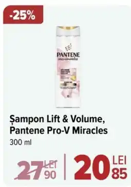 Carrefour Şampon Lift & Volume, Pantene Pro-V Miracles Ofertă