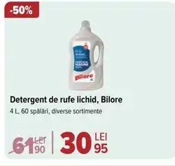 Carrefour Detergent de rufe lichid, Bilore Ofertă