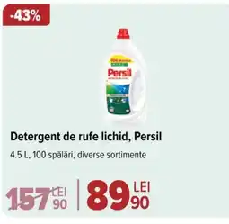 Carrefour Detergent de rufe lichid, Persil Ofertă