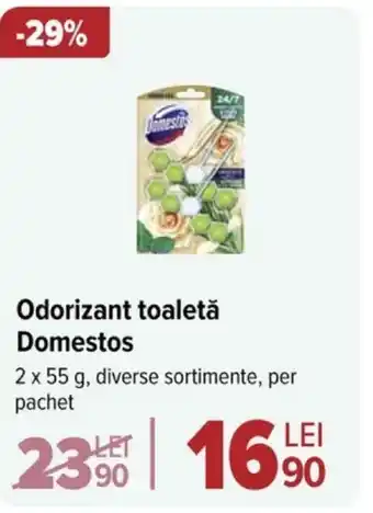 Carrefour Odorizant toaletă Domestos Ofertă