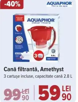 Carrefour Canǎ filtrantă, Amethyst Ofertă