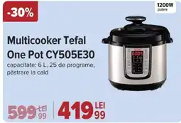 Carrefour Multicooker Tefal One Pot CY505E30 Ofertă