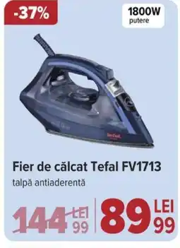 Carrefour Fier de călcat Tefal FV1713 Ofertă