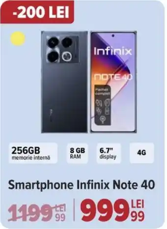 Carrefour Smartphone Infinix Note 40 Ofertă