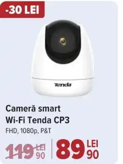Carrefour Camerǎ smart Wi-Fi Tenda CP3 Ofertă