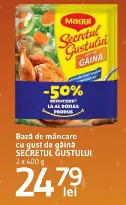 Supeco Bază de mâncare cu gust de găină SECRETUL GUSTULUI Ofertă