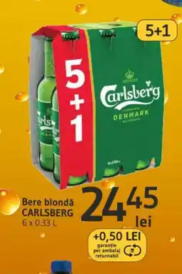 Bere blondǎ CARLSBERG