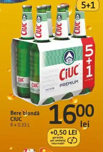 Supeco Bere blondǎ CIUC Ofertă