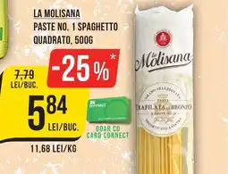 LA MOLISANA PASTE NO. 1 SPAGHETTO QUADRATO, 500G