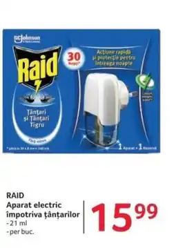 Selgros RAID Aparat electric împotriva țânțarilor Ofertă