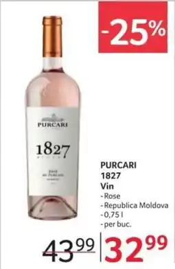 Selgros PURCARI 1827 Vin Ofertă