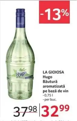 LA GIOIOSA Hugo Băutură aromatizată pe bază de vin