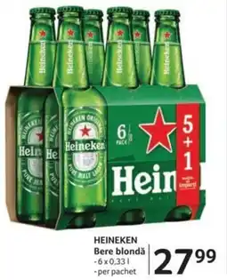 HEINEKEN Bere blondǎ