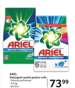 Selgros ARIEL Detergent pudră pentru rufe Ofertă