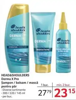 Selgros HEAD&SHOULDERS Derma X Pro Şampon / balsam / mască pentru păr Ofertă