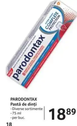 Selgros PARODONTAX Pastă de dinți Ofertă