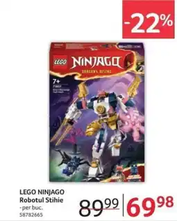 Selgros LEGO NINJAGO Robotul Stihie Ofertă
