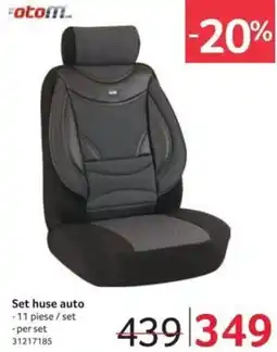 Selgros Set huse auto Ofertă