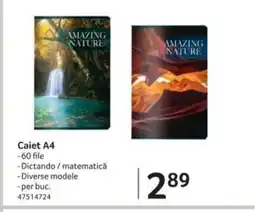Selgros Caiet A4 Ofertă