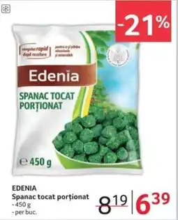 Selgros EDENIA Spanac tocat porționat Ofertă