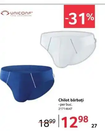 Selgros Chilot bărbaţi Ofertă