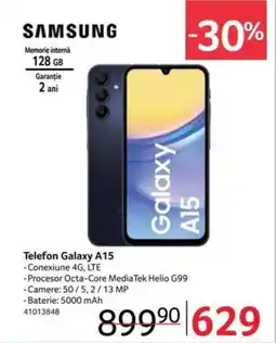 Selgros Telefon Galaxy A15 Ofertă