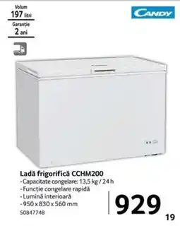 Selgros Ladǎ frigorifică CCHM200 Ofertă