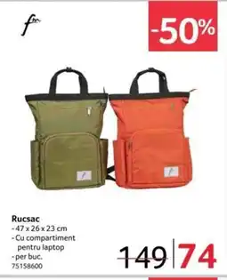 Selgros Rucsac Ofertă