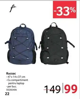 Selgros Rucsac Ofertă