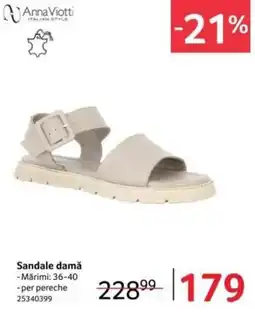 Selgros Sandale damă Ofertă
