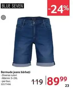 Selgros Bermude jeans bărbați Ofertă