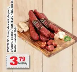 CBA KOSTELEC cârnaţi de casă, de porc, afumați, picanți Ofertă