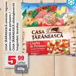 CBA CASA ŢĂRĂNEASCĂ amestec legume pentru ciorbă de perișoare Ofertă