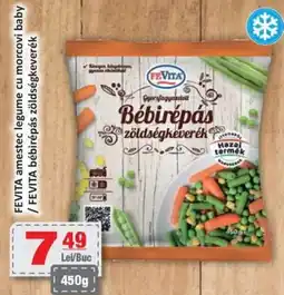 CBA FEVITA amestec legume cu morcovi baby Ofertă