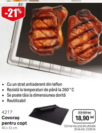 BetterStyle Covoras pentru copt Ofertă