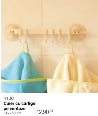 BetterStyle Cuier cu cârlige pe ventuze Ofertă
