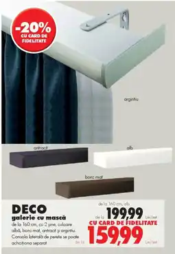 DECO galerie cu mască