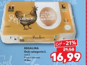 Kaufland REGALINA Ouă categoria L Ofertă