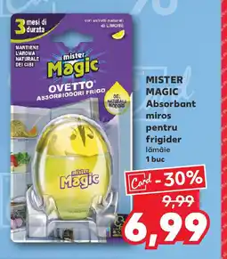 Kaufland MISTER MAGIC Absorbant miros pentru frigider Ofertă