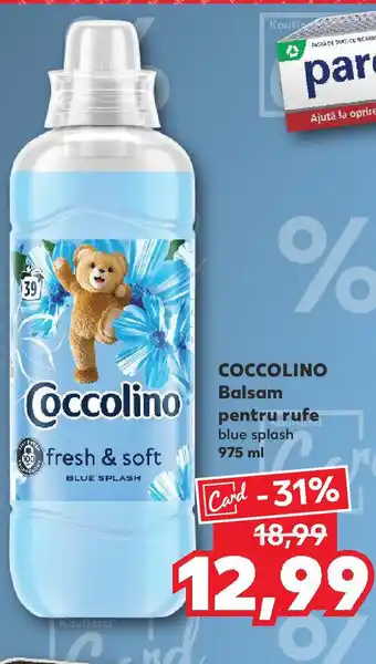Kaufland COCCOLINO Balsam pentru rufe Ofertă