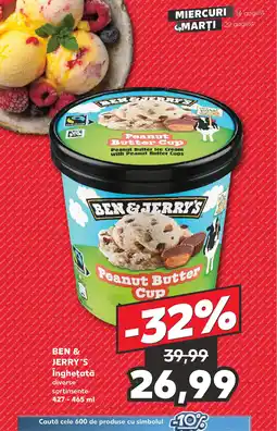 Kaufland BEN&JERRY'S Îngheţată Ofertă